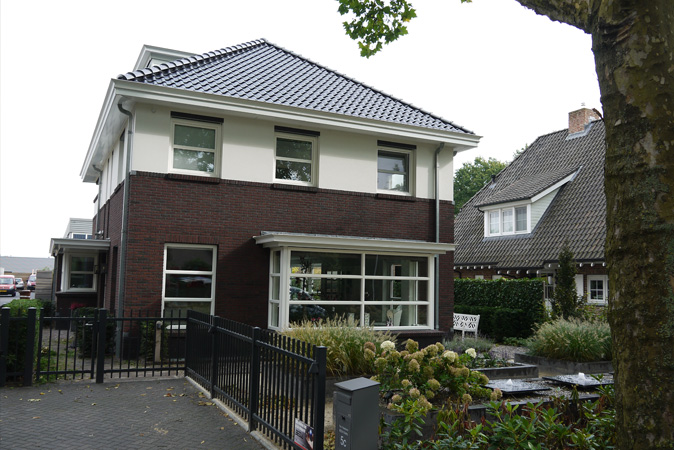 Woning met bedrijfspand